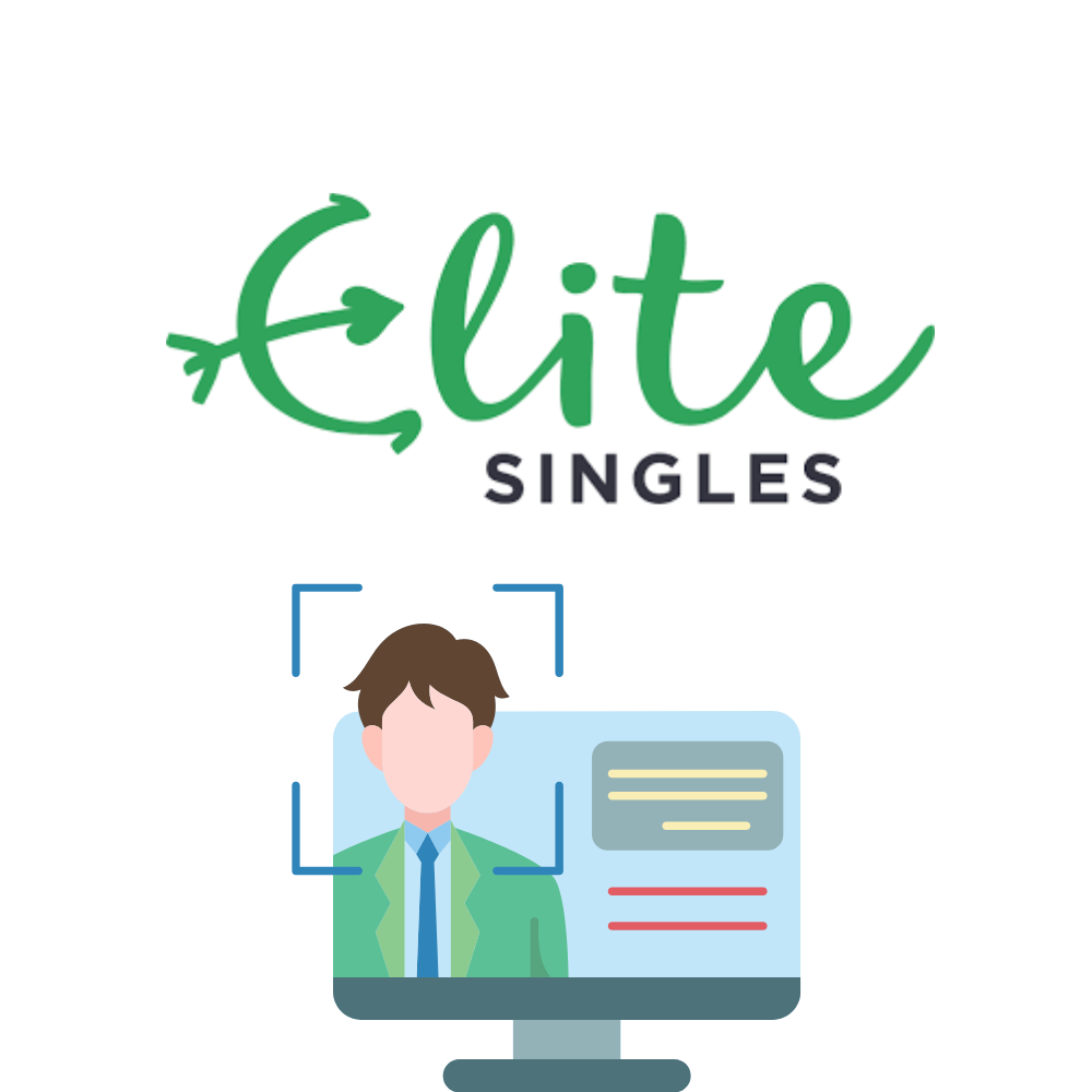 An illustration of the logo of the dating app "Elite Singles".